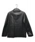 PRADA (プラダ) レザージャケット ブラック サイズ:46：15800円