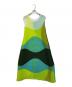 ISSEY MIYAKE (イッセイミヤケ) プリーツワンピース グリーン サイズ:SIZE 2：23000円