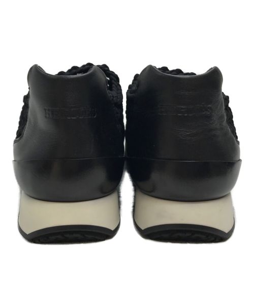 HERMES（エルメス）HERMES (エルメス) メッシュスリッポン ブラック サイズ:不明(下記参照)の古着・服飾アイテム