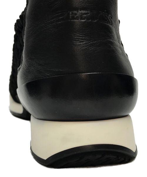 HERMES（エルメス）HERMES (エルメス) メッシュスリッポン ブラック サイズ:不明(下記参照)の古着・服飾アイテム