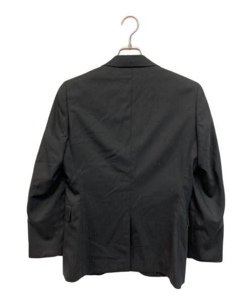 COMME CA MEN（コムサ・メン）COMME CA MEN (コムサ・メン) シャドーストライプS2Bスーツ ブラック サイズ:SS 未使用品の古着・服飾アイテム