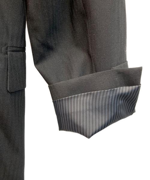 COMME CA MEN（コムサ・メン）COMME CA MEN (コムサ・メン) シャドーストライプS2Bスーツ ブラック サイズ:SS 未使用品の古着・服飾アイテム