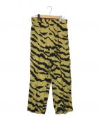 TOGA PULLAトーガ プルラ）の古着「インナープリントパンツ」｜イエロー