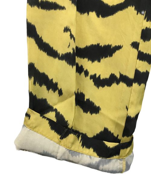 TOGA PULLA（トーガ プルラ）TOGA PULLA (トーガ プルラ) インナープリントパンツ イエロー サイズ:SIZE 34の古着・服飾アイテム