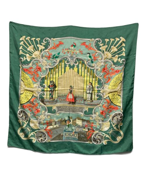 HERMES（エルメス）HERMES (エルメス) カレ90 グリーンの古着・服飾アイテム