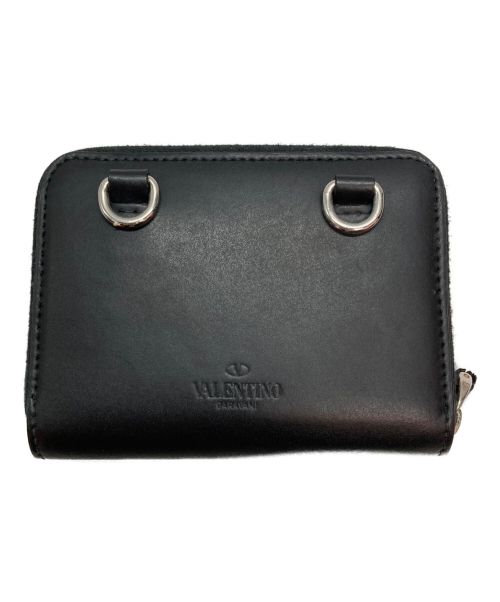 VALENTINO（ヴァレンティノ）VALENTINO (ヴァレンティノ) ネックホルダー ウォレット ブラックの古着・服飾アイテム
