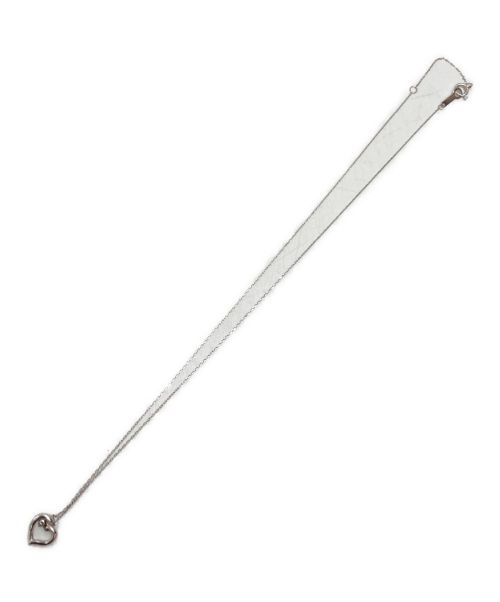 4℃（ヨンドシー）4℃ (ヨンドシー) ホワイトゴールドネックレス シルバーの古着・服飾アイテム