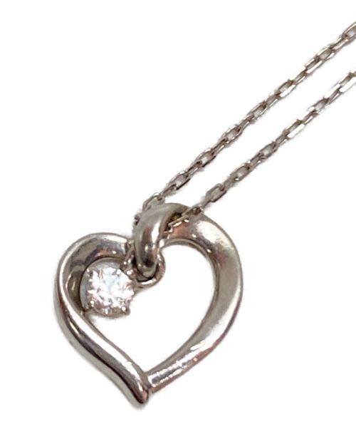 4℃（ヨンドシー）4℃ (ヨンドシー) ホワイトゴールドネックレス シルバーの古着・服飾アイテム