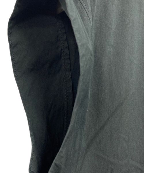 MARGARET HOWELL（マーガレットハウエル）MARGARET HOWELL (マーガレットハウエル) COTTON SILK POPLIN チャコールグレー サイズ:SIZE 1の古着・服飾アイテム