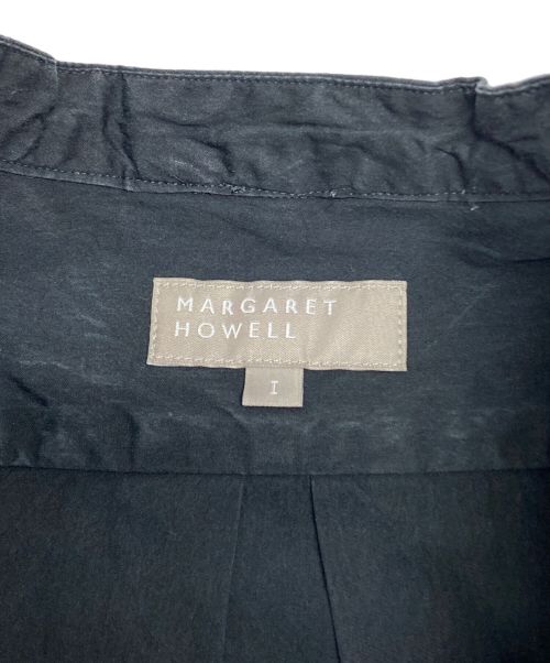 MARGARET HOWELL（マーガレットハウエル）MARGARET HOWELL (マーガレットハウエル) COTTON SILK POPLIN チャコールグレー サイズ:SIZE 1の古着・服飾アイテム