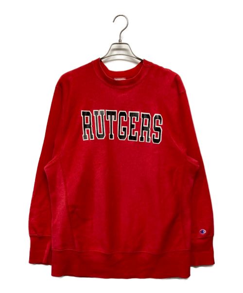 Champion REVERSE WEAVE（チャンピオン リバース ウィーブ）Champion REVERSE WEAVE (チャンピオンリバースウィーブ) リバースウィーブスウェット レッド サイズ:SIZE XLの古着・服飾アイテム