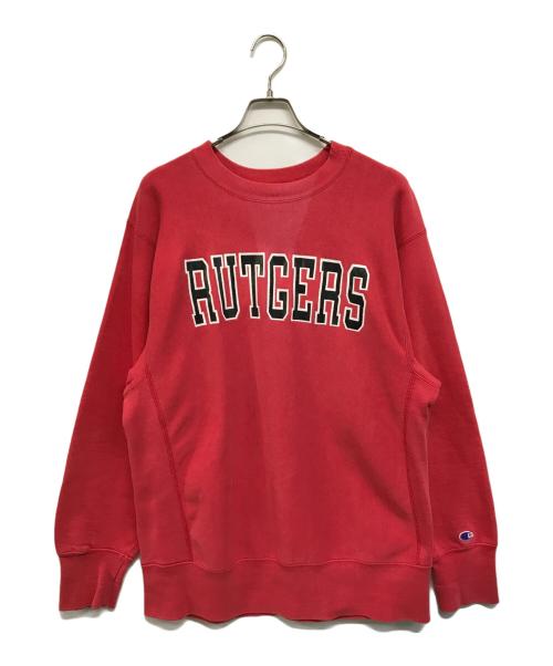 Champion REVERSE WEAVE（チャンピオン リバース ウィーブ）Champion REVERSE WEAVE (チャンピオン リバース ウィーブ) リバースウィーブスウェット レッド サイズ:SIZE XLの古着・服飾アイテム