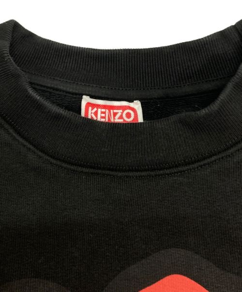 KENZO（ケンゾー）KENZO (ケンゾー) boke flower プリントスウェット ブラック サイズ:SIZE XSの古着・服飾アイテム