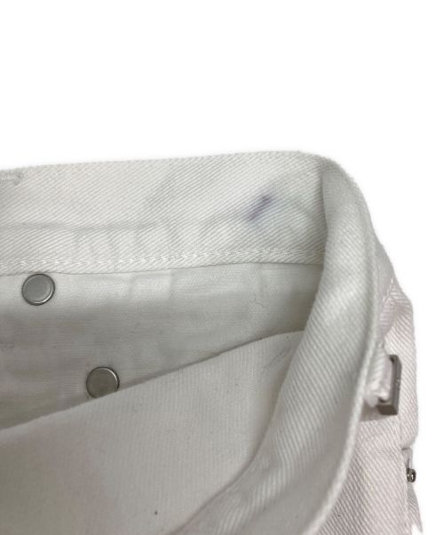 DIOR HOMME（ディオール オム）DIOR HOMME (ディオール オム) ホワイトデニムパンツ ホワイト サイズ:SZE 29の古着・服飾アイテム