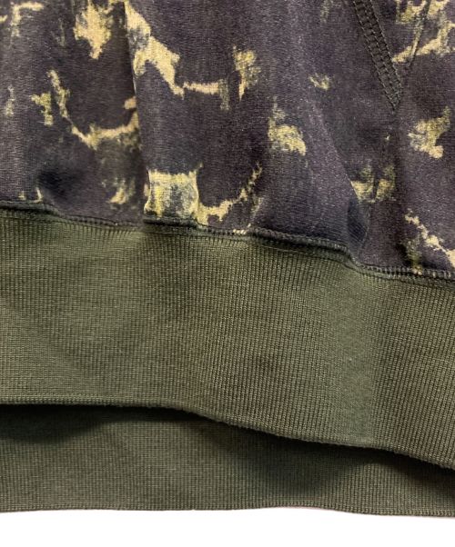 TOGA VIRILIS（トーガ ビリリース）TOGA VIRILIS (トーガ ビリリース) Sheer jersey print hoodie グリーン サイズ:SIZE 48の古着・服飾アイテム