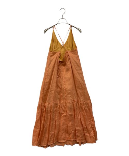 DRESSLAVE（ドレスレイブ）DRESSLAVE (ドレスレイブ) キャミソールワンピース オレンジ サイズ:SIZE 38の古着・服飾アイテム