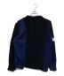 sacai (サカイ) ドッキングライダースニット ネイビー サイズ:SIZE 2：37000円