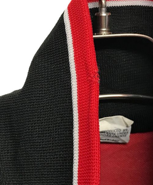 adidas（アディダス）adidas (アディダス) トラックジャケット ブラック×レッド サイズ:3の古着・服飾アイテム