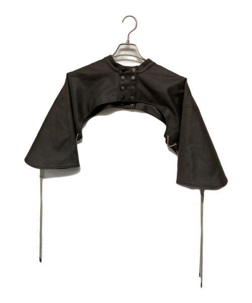 AOIWANAKA（アオイワナカ）AOIWANAKA (アオイワナカ) クロップドプルオーバー ブラウン サイズ:表記なしの古着・服飾アイテム