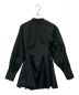 ADEAM (アディアム) スタンドカラーブラウス ブラック サイズ:SIZE 0：5000円