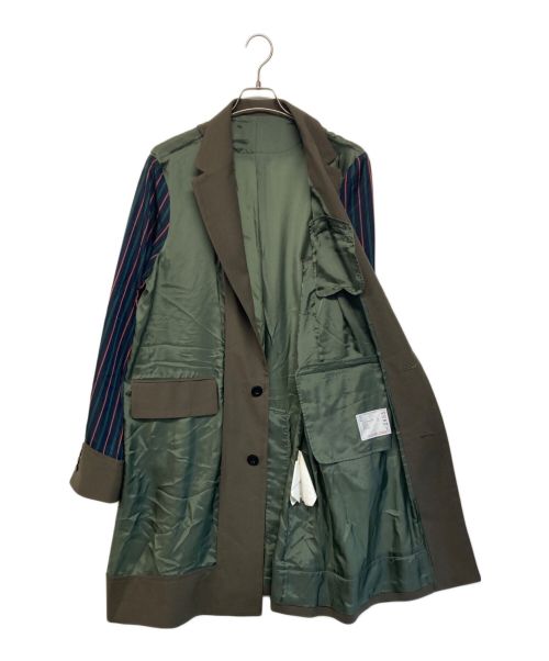 sacai（サカイ）sacai (サカイ) Suiting Coat オリーブ サイズ:SIZE 2の古着・服飾アイテム