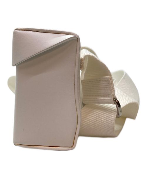 MM6 Maison Margiela（エムエムシックスメゾンマルジェラ）MM6 Maison Margiela (エムエムシックス メゾンマルジェラ) TOOLBOOX SMALL CROSS ホワイトの古着・服飾アイテム