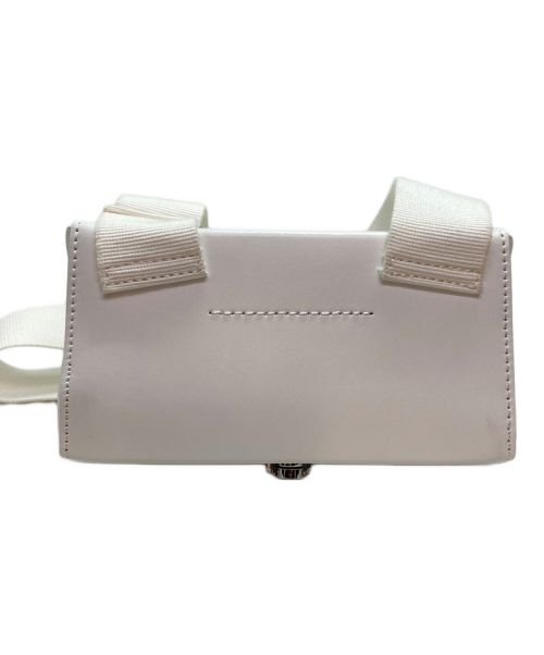 MM6 Maison Margiela（エムエムシックスメゾンマルジェラ）MM6 Maison Margiela (エムエムシックス メゾンマルジェラ) TOOLBOOX SMALL CROSS ホワイトの古着・服飾アイテム