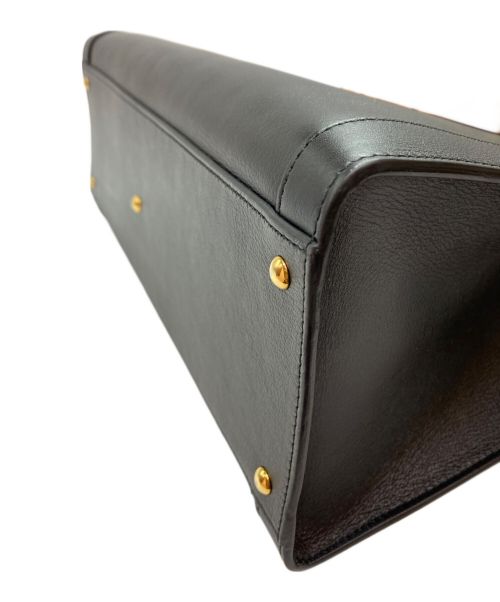 GUCCI（グッチ）GUCCI (グッチ) バンブーダイアナミディアムトートバッグ ブラックの古着・服飾アイテム