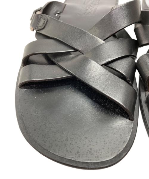 Salvatore Ferragamo（サルヴァトーレ フェラガモ）Salvatore Ferragamo (サルヴァトーレ フェラガモ) グラディエーターサンダル ブラック サイズ:SIZE 9の古着・服飾アイテム