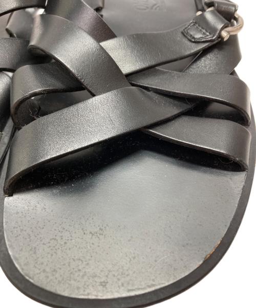 Salvatore Ferragamo（サルヴァトーレ フェラガモ）Salvatore Ferragamo (サルヴァトーレ フェラガモ) グラディエーターサンダル ブラック サイズ:SIZE 9の古着・服飾アイテム