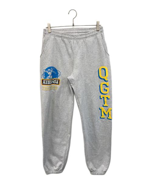 The Almeda Club（ザアラメダクラブ）The Almeda Club (ザアラメダクラブ) QGTM Sweatpants グレー サイズ:Mの古着・服飾アイテム