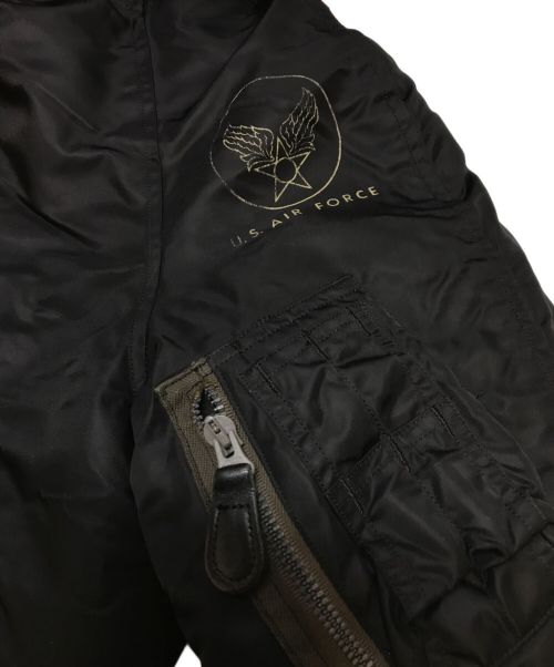 BUZZ RICKSON'S（バズリクソンズ）Buzz Rickson's (バズリクソンズ) Type Black N-3B Slender Short ブラック サイズ:Sの古着・服飾アイテム