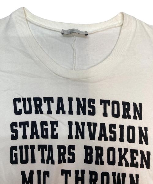 Christian Dior（クリスチャン ディオール）Christian Dior (クリスチャン ディオール) THE END Tシャツ ホワイト サイズ:不明(下記参照)の古着・服飾アイテム