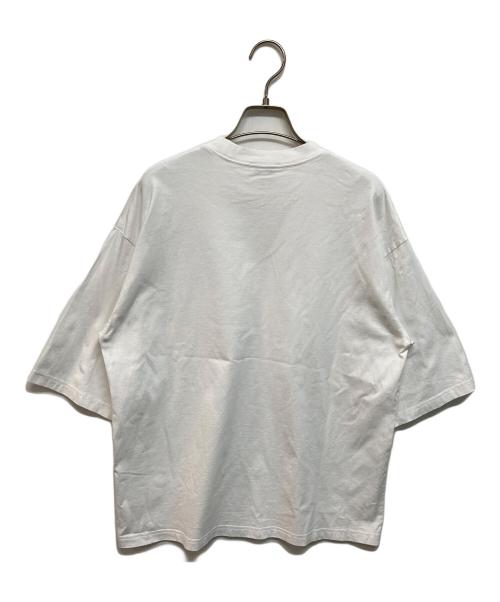 HYKE（ハイク）HYKE (ハイク) オーバーサイズカットソー ホワイト サイズ:1の古着・服飾アイテム