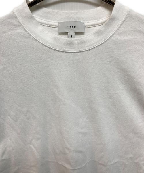 HYKE（ハイク）HYKE (ハイク) オーバーサイズカットソー ホワイト サイズ:1の古着・服飾アイテム