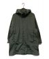 GOLDWIN（ゴールドウイン）の古着「フーデッドオーバーコート」｜オリーブ