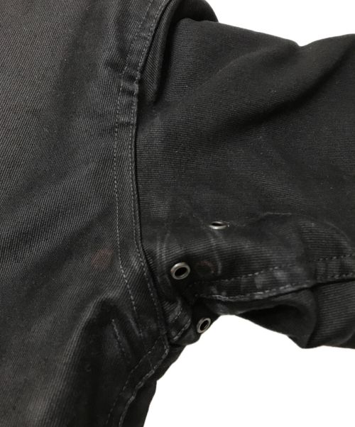 MISTER FREEDOM（ミスターフリーダム）MISTER FREEDOM (ミスターフリーダム) SUGAR CANE (シュガーケーン) Black Jungle Cloth Deck Jacket ネイビー サイズ:SIZE 3の古着・服飾アイテム