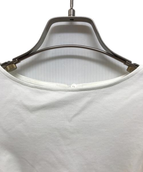 CELFORD（セルフォード）CELFORD (セルフォード) シャーリングスリーブカットソー ホワイト サイズ:SIZE 36の古着・服飾アイテム