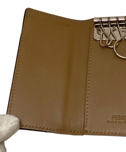 FENDI（フェンディ）FENDI (フェンディ) ダイアゴナル・キーケース ブラウンの古着・服飾アイテム