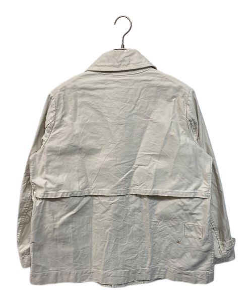45R（フォーティファイブ・アール）45R (フォーティーファイブアール) おこめサテンの908シングルPコート ベージュ サイズ:2の古着・服飾アイテム