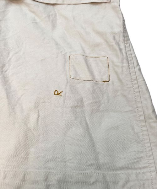 45R（フォーティファイブ・アール）45R (フォーティーファイブアール) おこめサテンの908シングルPコート ベージュ サイズ:2の古着・服飾アイテム