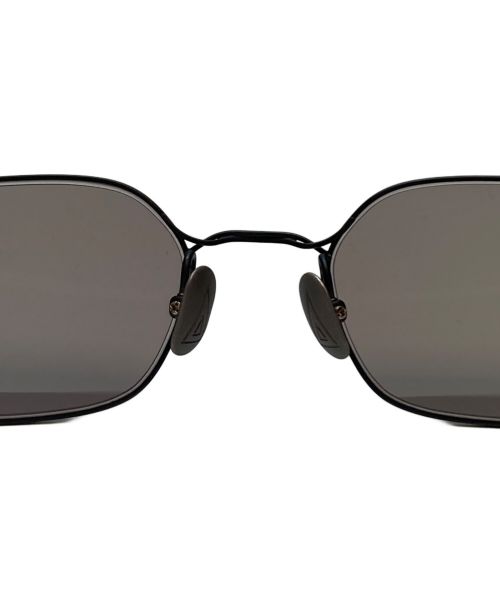 ISSEY MIYAKE（イッセイミヤケ）ISSEY MIYAKE (イッセイミヤケ) 金子眼鏡 (カネコガンキョウ) HEXAGON-IX サングラス ブラック サイズ:50□20 145の古着・服飾アイテム
