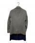 RAF SIMONS (ラフシモンズ) ウールモヘアチェスターコート グレー サイズ:46：28000円