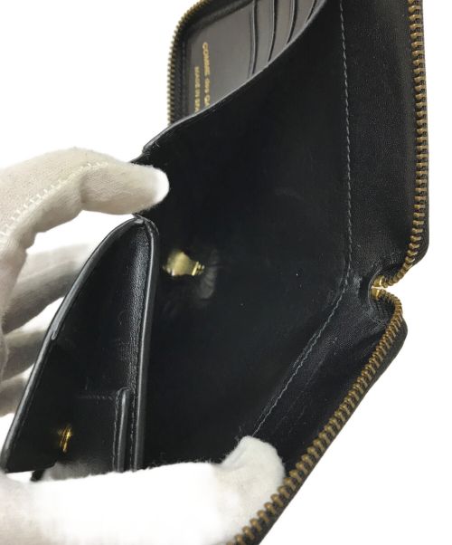 COMME des GARCONS（コムデギャルソン）COMME des GARCONS (コムデギャルソン) Embossed Logoウォレット ブラックの古着・服飾アイテム