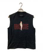 MARTINE ROSEマーティン・ローズ）の古着「ノースリーブカットソー」｜ブラック