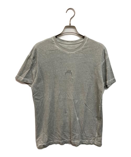 A-COLD-WALL（ア・コールド・ウォール）A-COLD-WALL (ア・コールド・ウォール) プリントTシャツ グレー サイズ:Mの古着・服飾アイテム