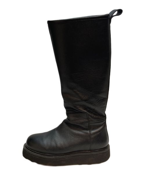 Caminando（カミナンド）Caminando (カミナンド) RIDING LONG BOOTS ブラック サイズ:7の古着・服飾アイテム