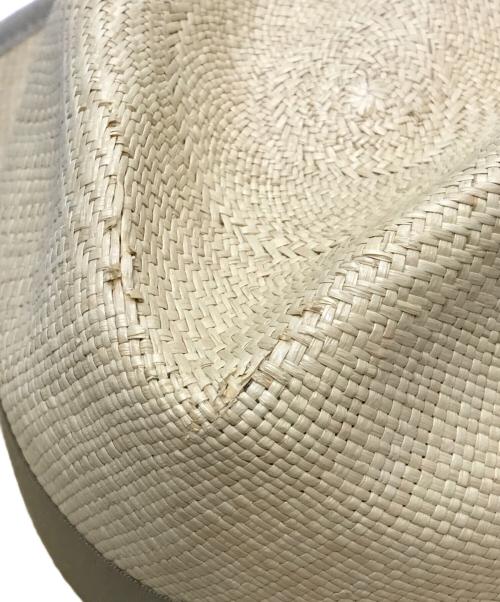 STETSON（ステットソン）STETSON (ステットソン) ストローハット ベージュ サイズ:57cmの古着・服飾アイテム