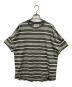 nonnative（ノンネイティブ）の古着「CLERK S/S TEE COTTON JERSEY BORDER」｜グレー