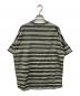 nonnative (ノンネイティブ) CLERK S/S TEE COTTON JERSEY BORDER グレー サイズ:1：6000円